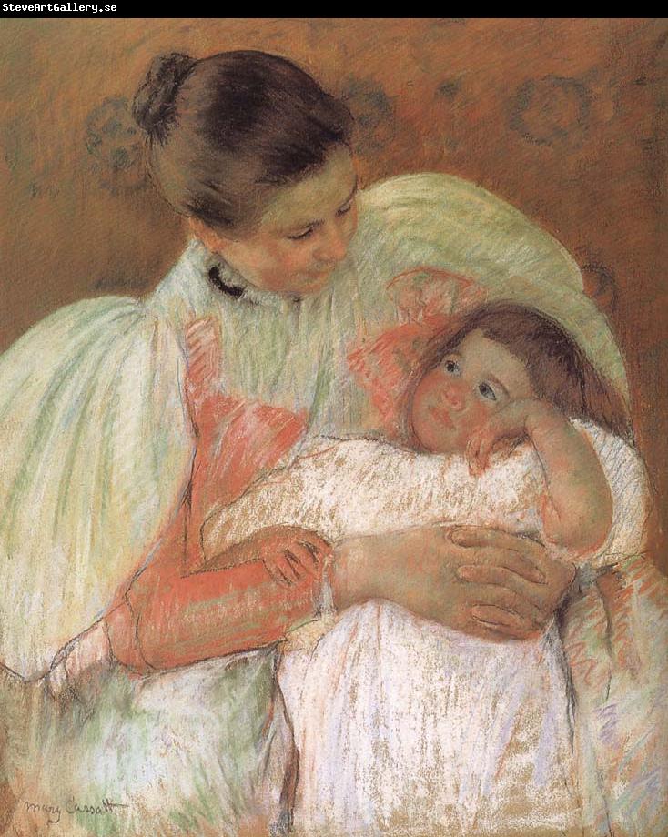 Mary Cassatt Betweenmaid with kid